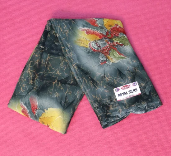 Ash Colour Fancy Sarees