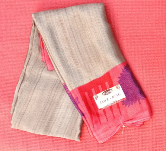 Contrast Border Colour Printed Fancy Sarees