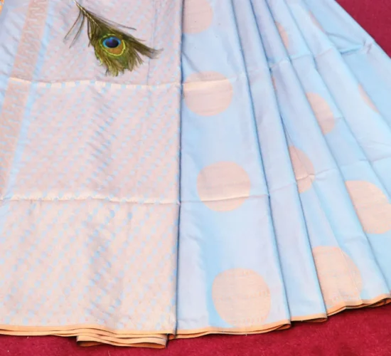Soft Silk Sarees with Borderless