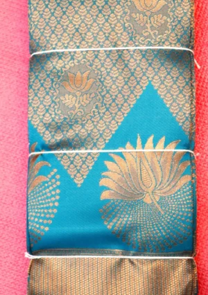 Brocket Sarees with Lotus Butta