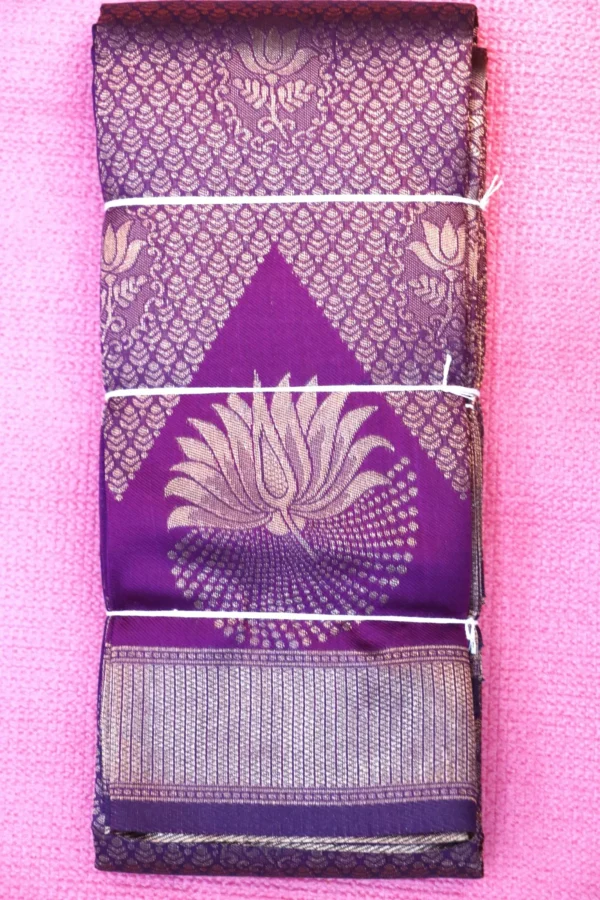 Brocket Sarees with Lotus Butta