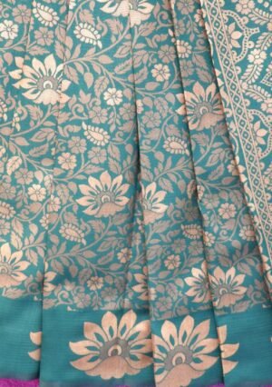 Brocket Sarees with Border Butta